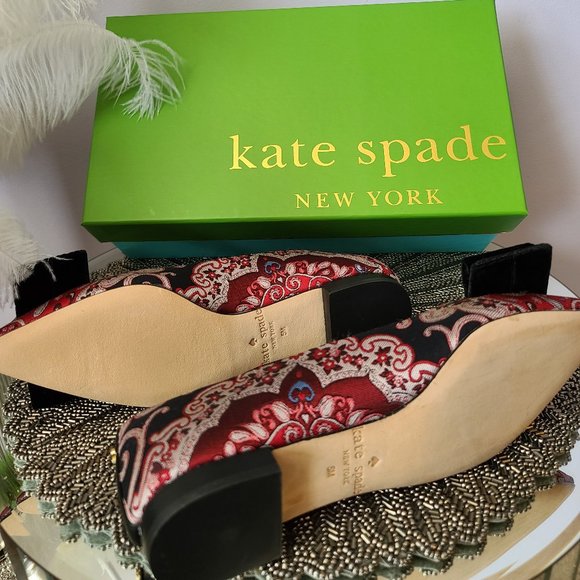 Kate Spade Keana Flat - Russet Multi-Brocade - Picture 2 of 7